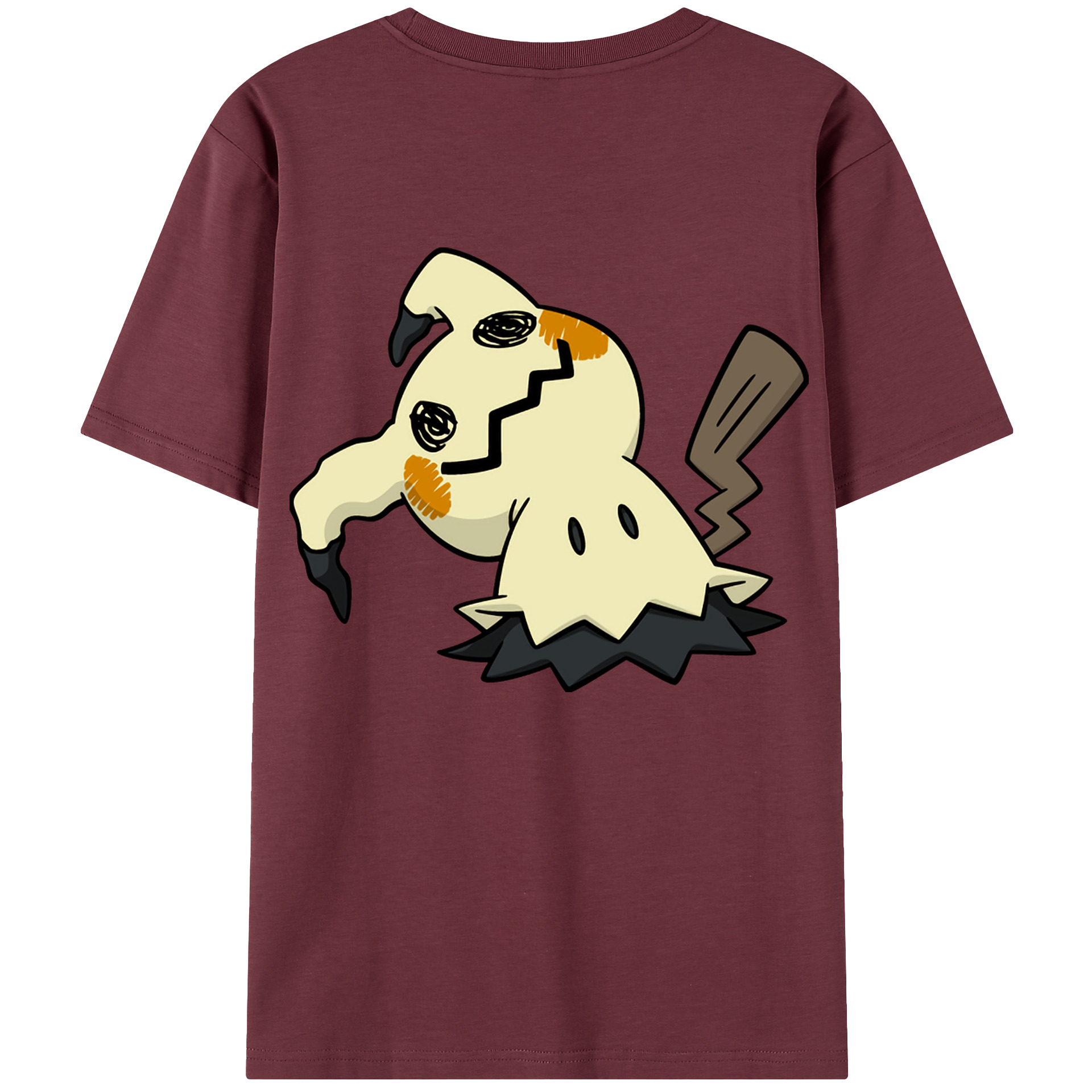 （画像用） ポケットモンスター Pokémon 綿100％半袖Tシャツ（背面プリント）
